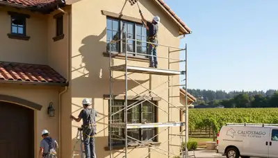 Professional painter serving Santa Rosa, CA for interior and exterior house painting services