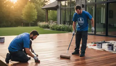 Deck sealing service in Santa Rosa, CA to protect wood decks from sun, fog, and rain