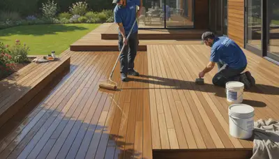 Deck sealing in Santa Rosa, CA to protect wood from sun, fog, and seasonal rain