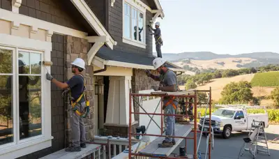 Professional painting services in Santa Rosa, CA for residential and commercial properties