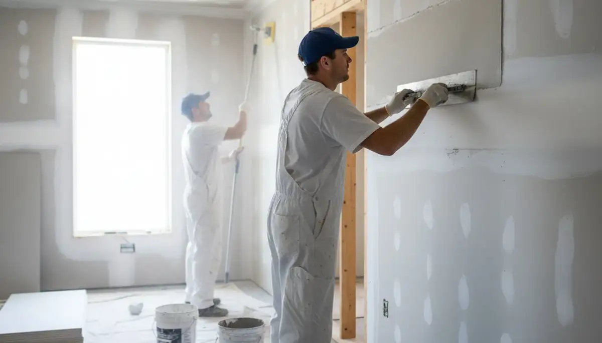 Santa Rosa painters repairing drywall with clean patching and texture matching in Santa Rosa, CA