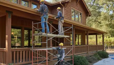 Santa Rosa, CA painting contractor providing professional interior and exterior house painting services