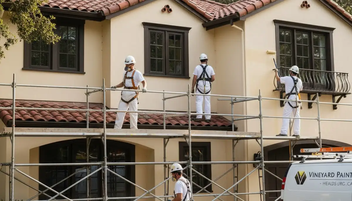 Professional painter serving Santa Rosa, CA for residential and commercial painting services