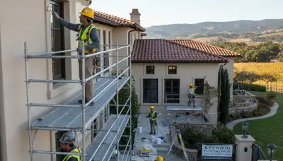Professional Santa Rosa, CA painting contractor for interior and exterior home painting services