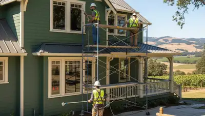Santa Rosa, CA painting contractor serving homes with professional interior and exterior painting services