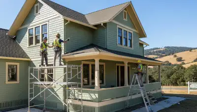Santa Rosa, CA painting contractor providing professional interior and exterior house painting services