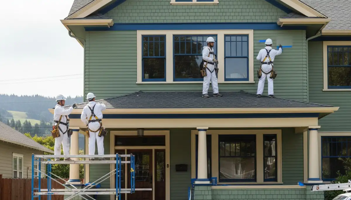 Santa Rosa, CA painting contractor providing professional interior and exterior house painting services