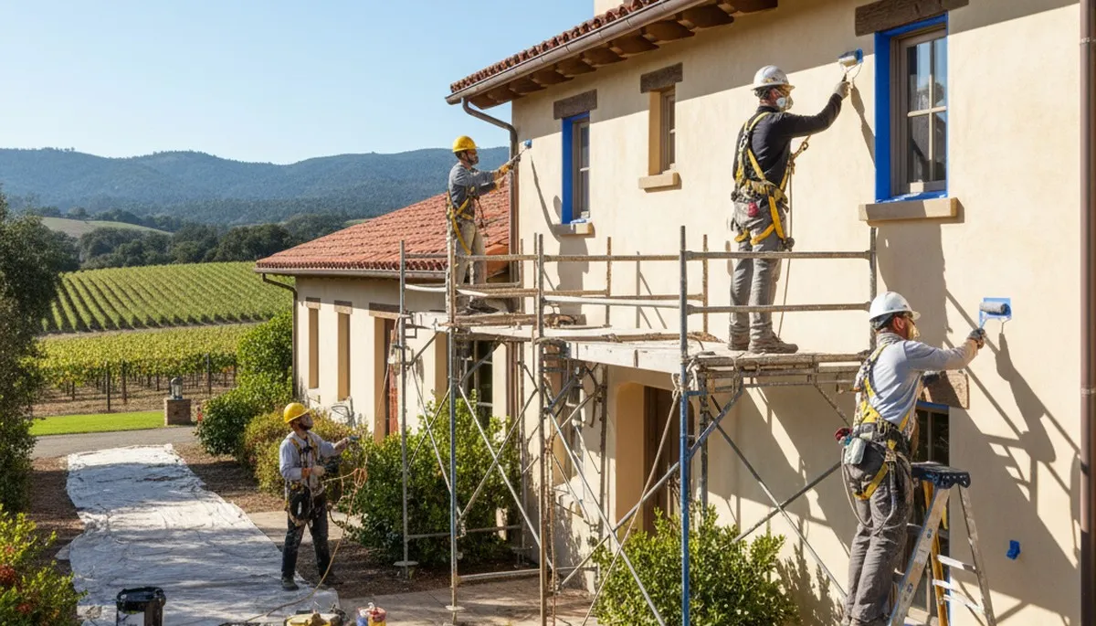 Painting company in Santa Rosa, CA serving residential and commercial painting projects