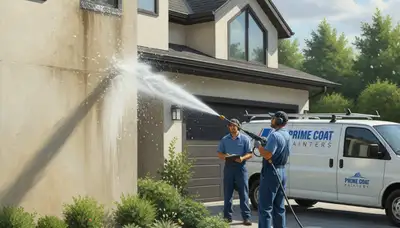 Santa Rosa, CA pressure washing service cleaning home exterior and siding