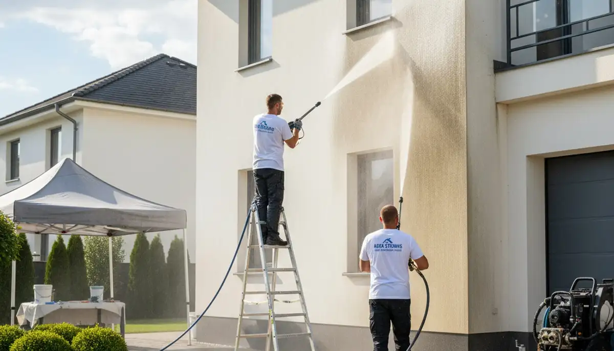 Santa Rosa, CA pressure cleaning for homes and exterior surfaces by Santa Rosa Paint Pros