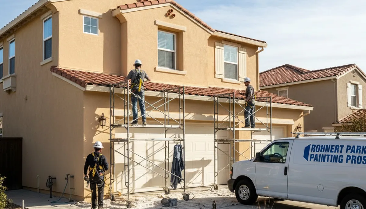 Santa Rosa, CA painting contractor for residential and commercial interior and exterior painting services