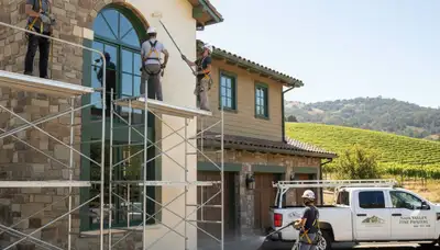 Professional painter providing interior and exterior painting services in Santa Rosa, CA