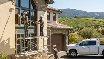 Santa Rosa, CA painting contractor for interior and exterior house painting services