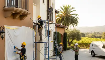 Painting contractor serving Santa Rosa, CA for professional interior and exterior painting services