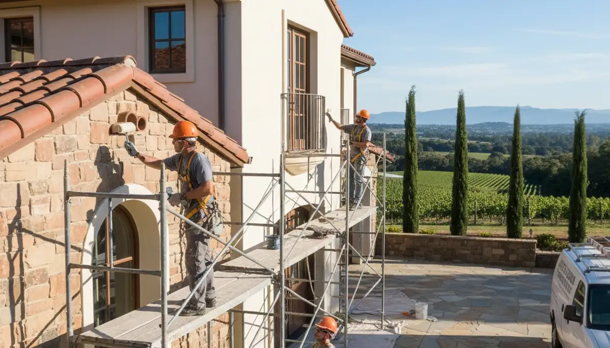 Santa Rosa, CA painting contractor providing professional interior and exterior house painting services