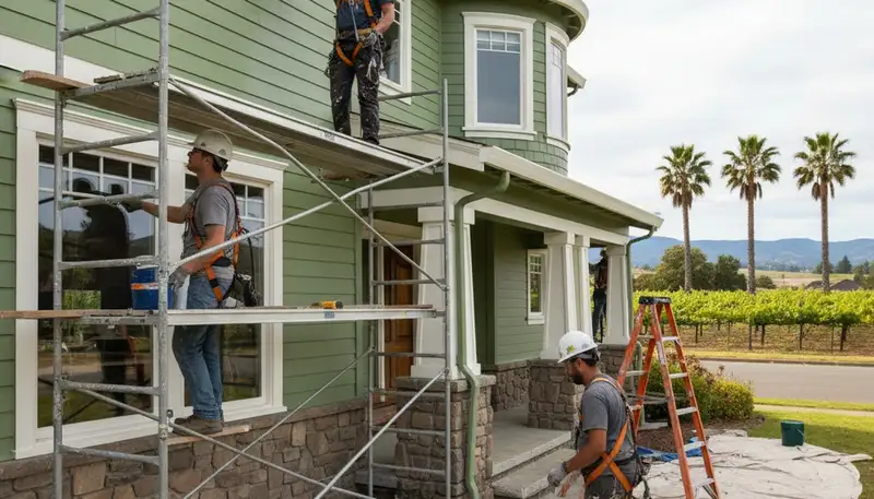Professional painting services in Santa Rosa, CA for residential and commercial properties