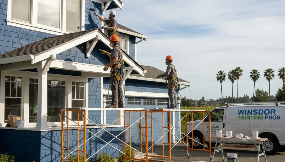 Professional painter services in Santa Rosa, CA for residential and commercial painting projects